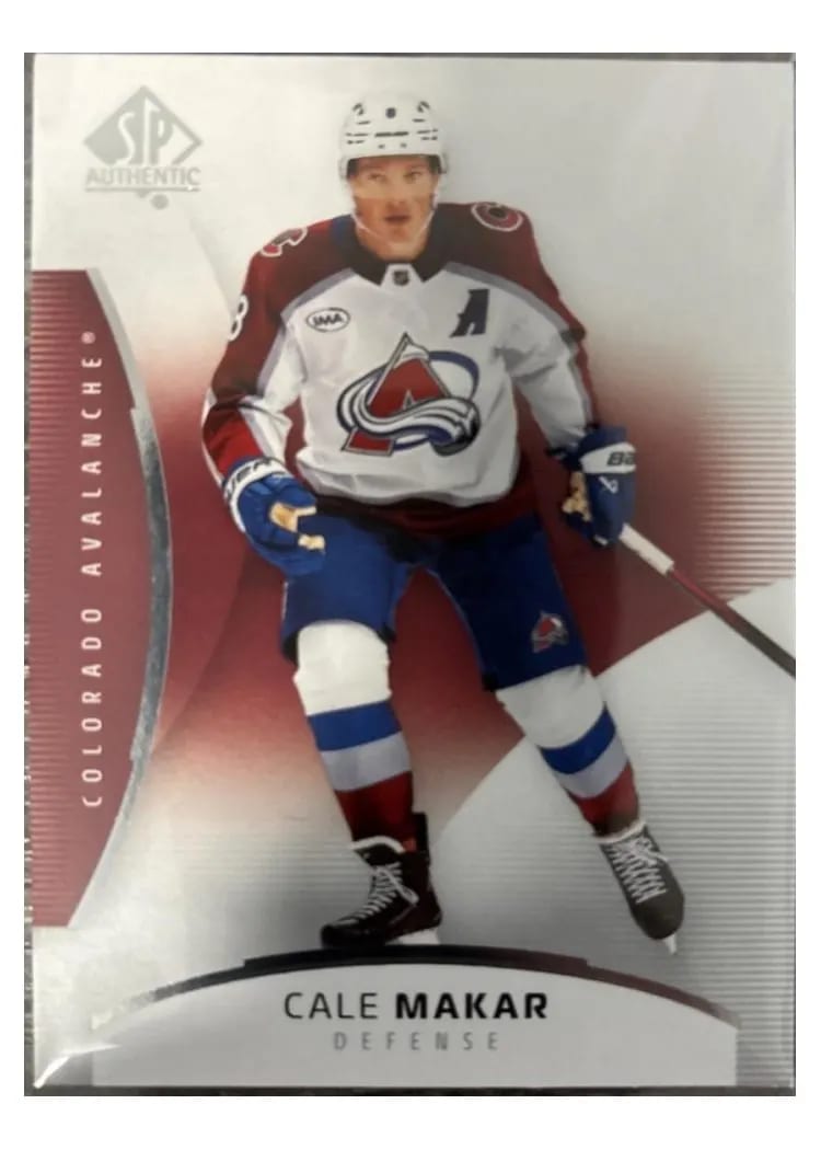 2025 SP Authentic Cale Makar #11 card