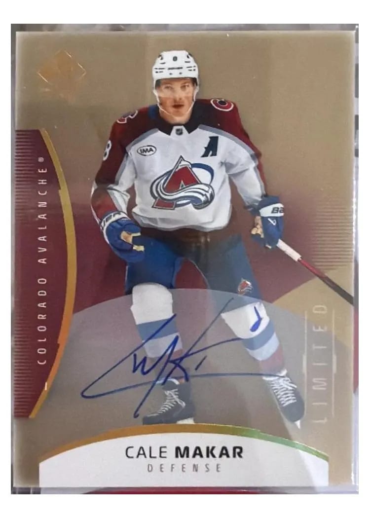 2025 SP Authentic Cale Makar #11 card