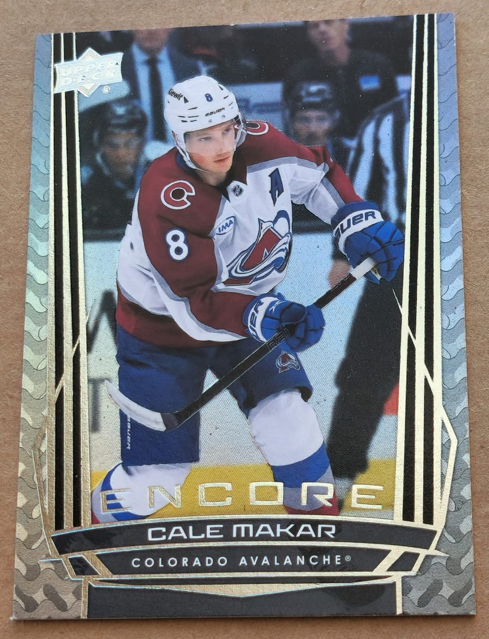 2025 Upper Deck Encore Cale Makar #E-82 card