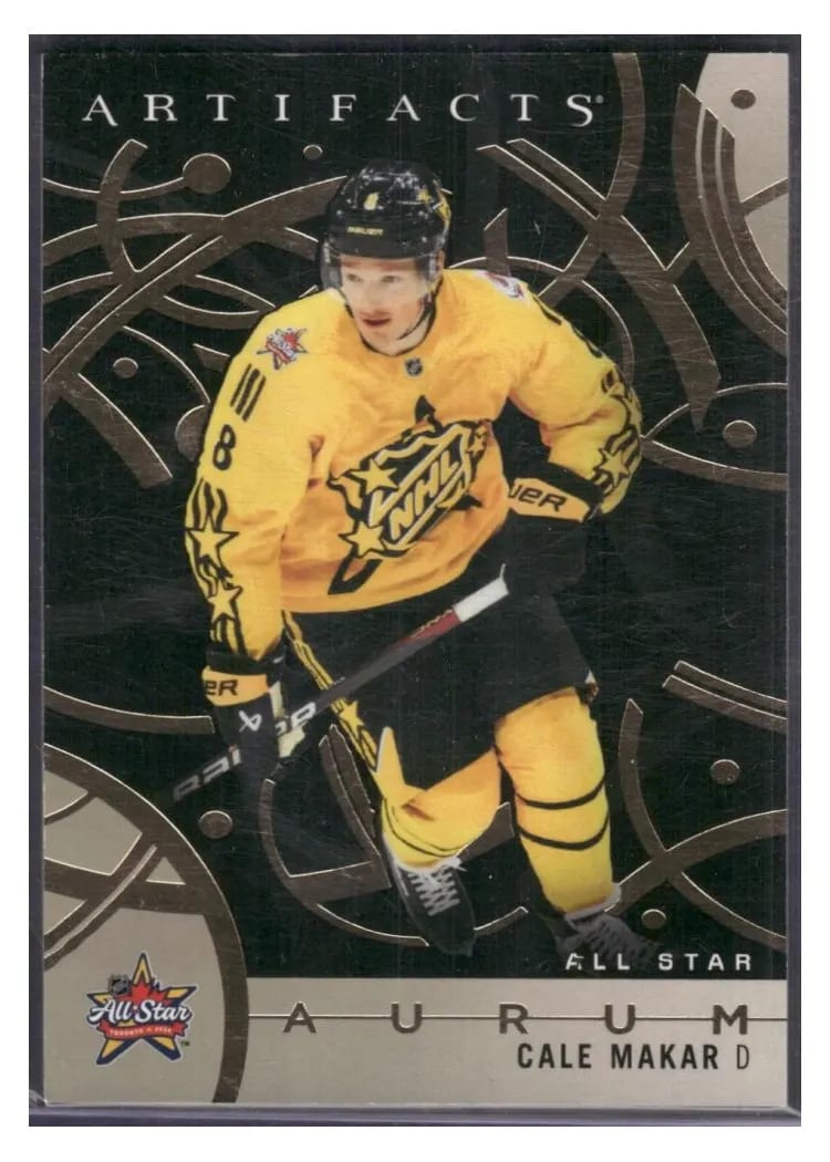 2026 Upper Deck Artifacts Aurum Cale Makar #72 card