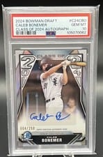 2024 Bowman Draft Class of 2024 Autographs Caleb Bonemer #C24-CBO card