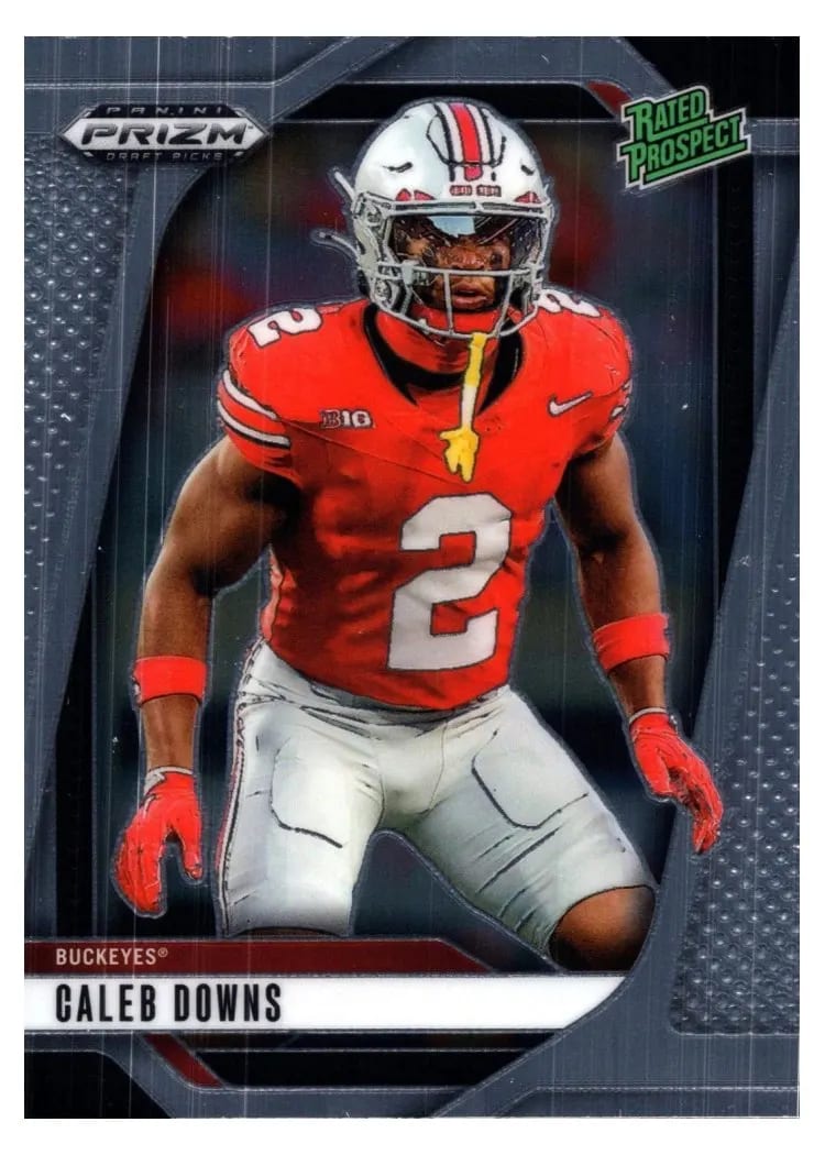 2025 Panini Prizm Draft Picks Base Set Caleb Downs #159 card