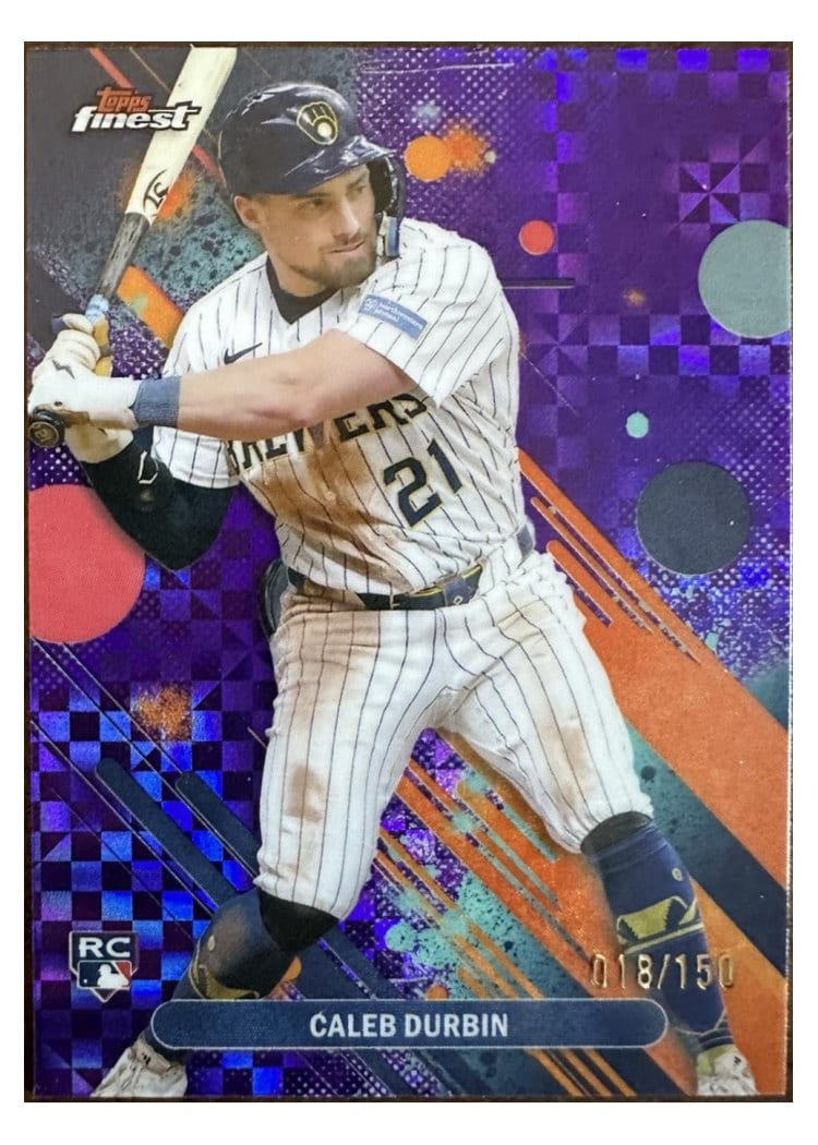 2025 Finest Base Set Caleb Durbin #80 card