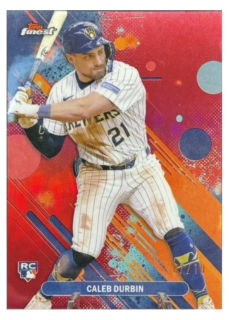 2025 Finest Base Set Caleb Durbin #80 card