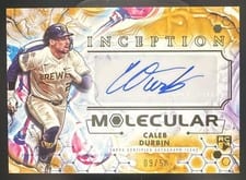 2025 Topps Inception Inception Molecular Autographs Caleb Durbin #IMA-CD