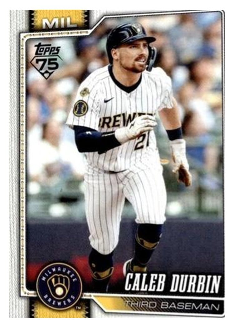 2026 Topps Base Set Caleb Durbin #297 card