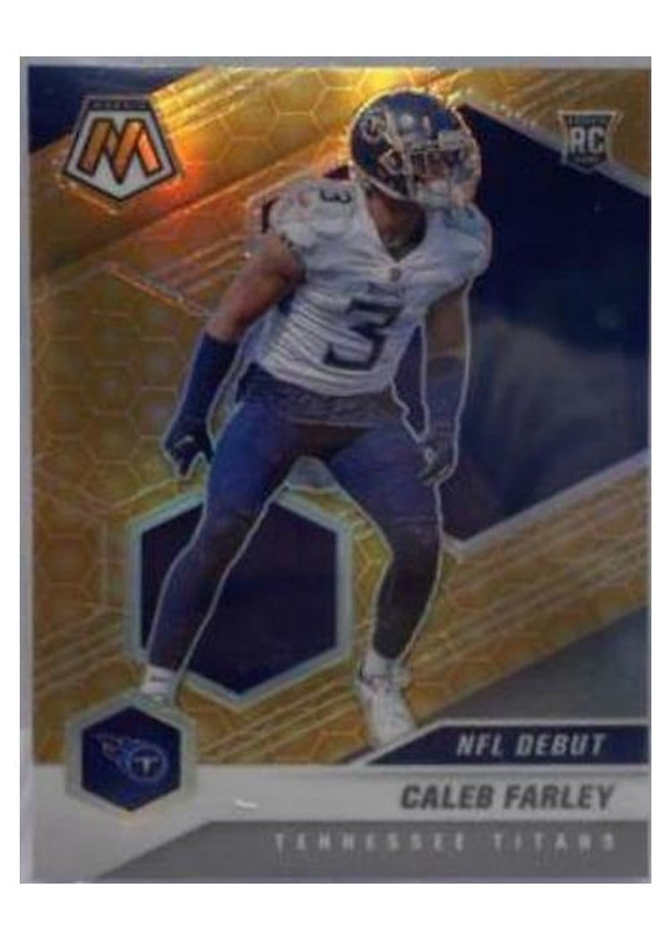 2021 Panini Mosaic Base Set Caleb Farley #258 card