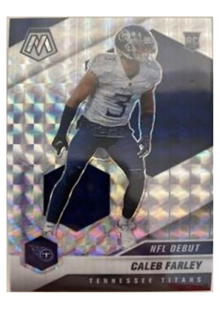2021 Panini Mosaic Base Set Caleb Farley #258 card