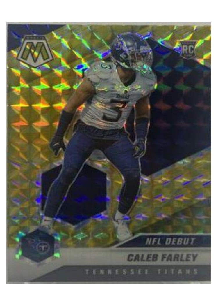 2021 Panini Mosaic Base Set Caleb Farley #258 card