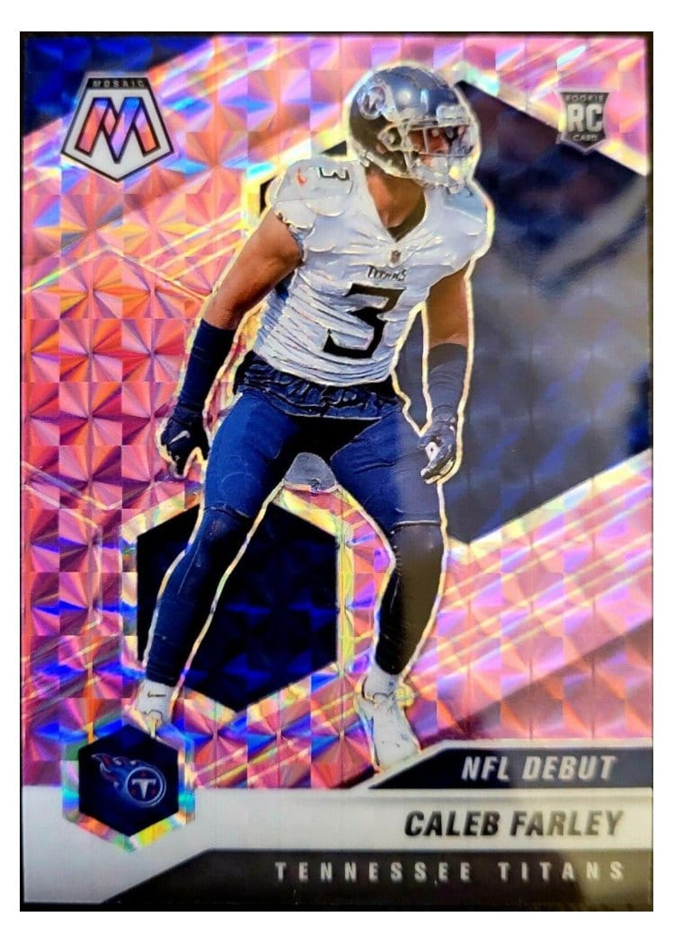 2021 Panini Mosaic Base Set Caleb Farley #258 card