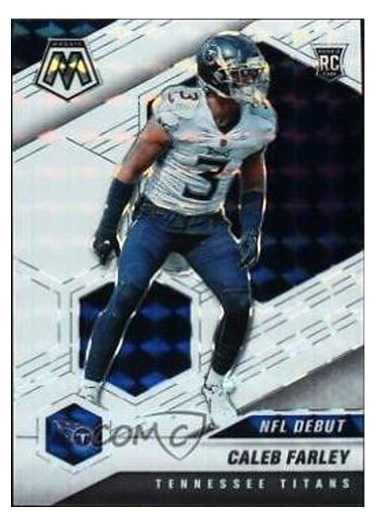 2021 Panini Mosaic Base Set Caleb Farley #258 card