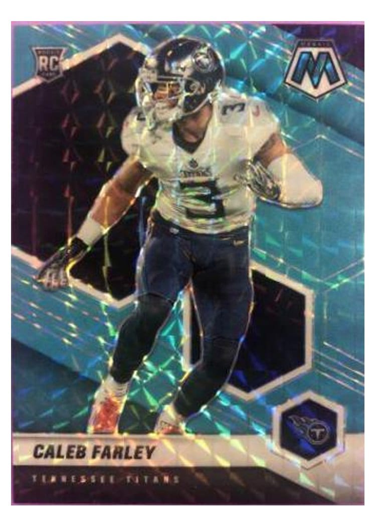 2021 Panini Mosaic Base Set Caleb Farley #258 card