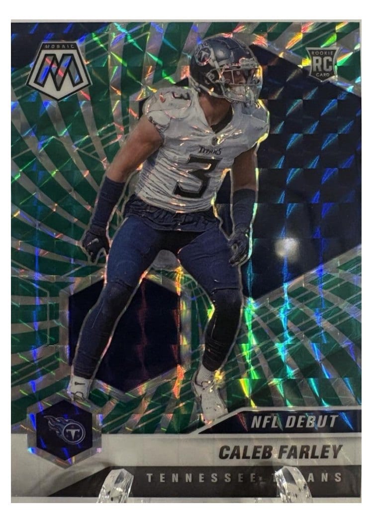 2021 Panini Mosaic Base Set Caleb Farley #258 card