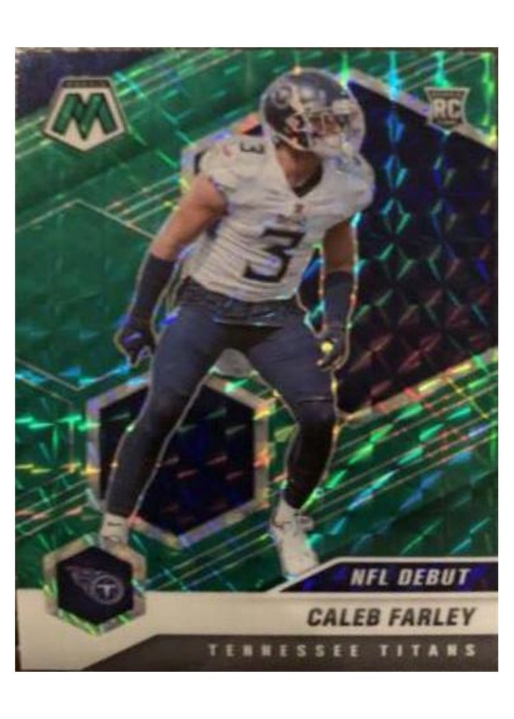 2021 Panini Mosaic Base Set Caleb Farley #258 card
