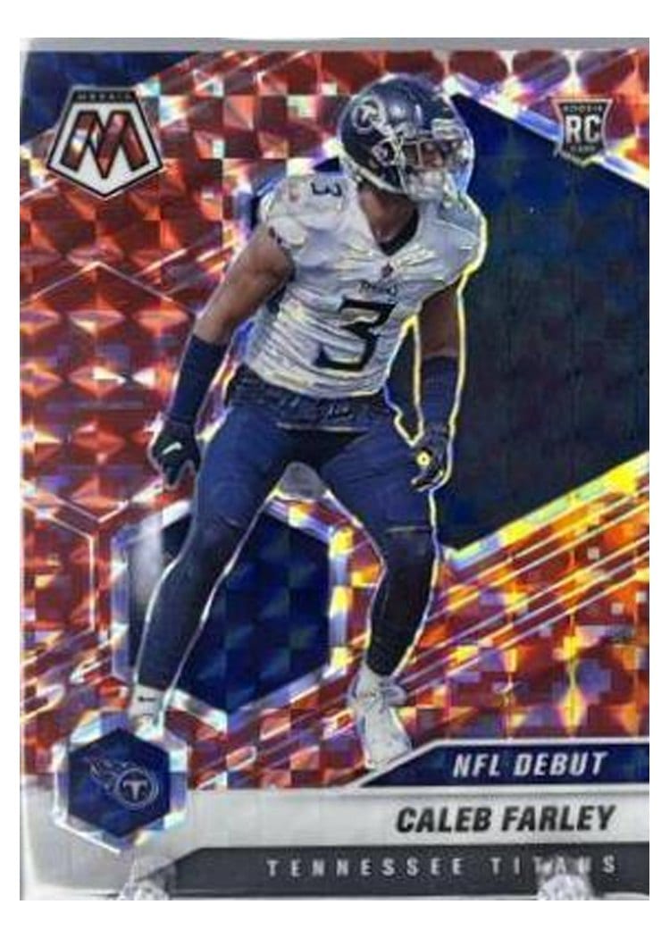 2021 Panini Mosaic Base Set Caleb Farley #258 card