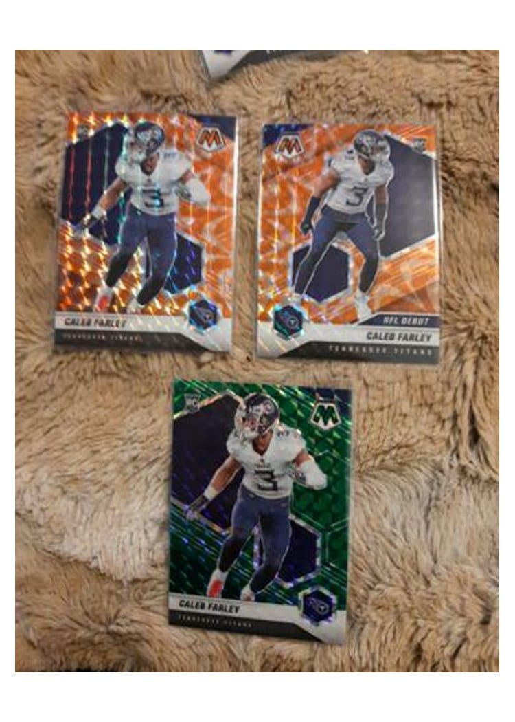 2021 Panini Mosaic Base Set Caleb Farley #258 card
