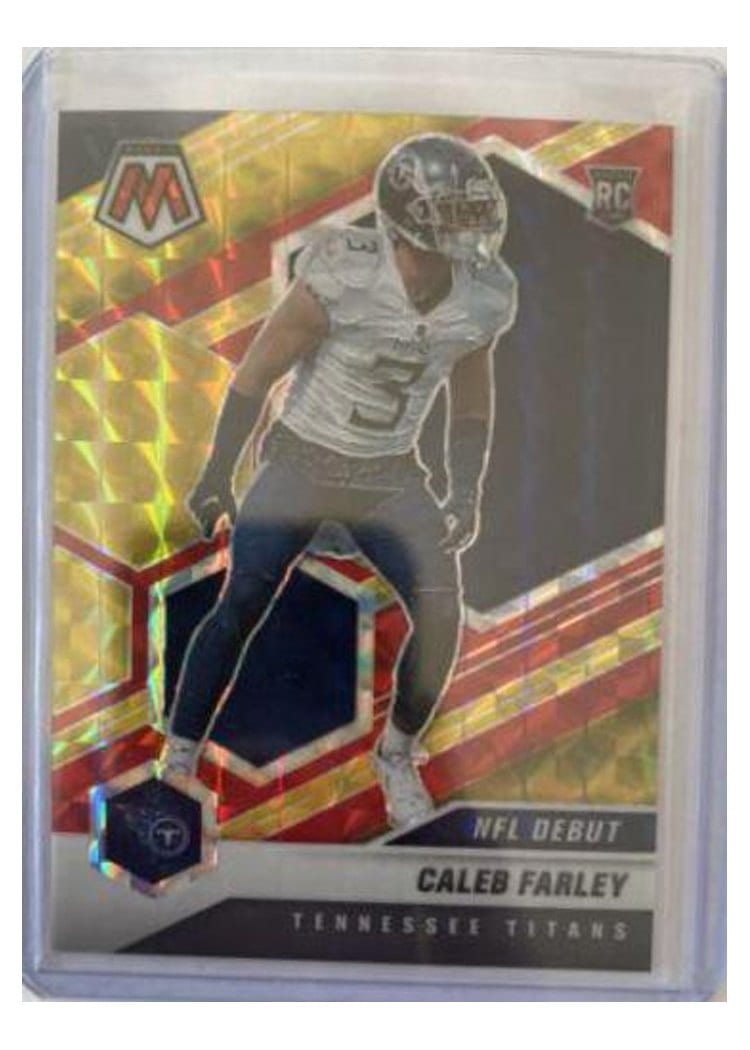 2021 Panini Mosaic Base Set Caleb Farley #258 card