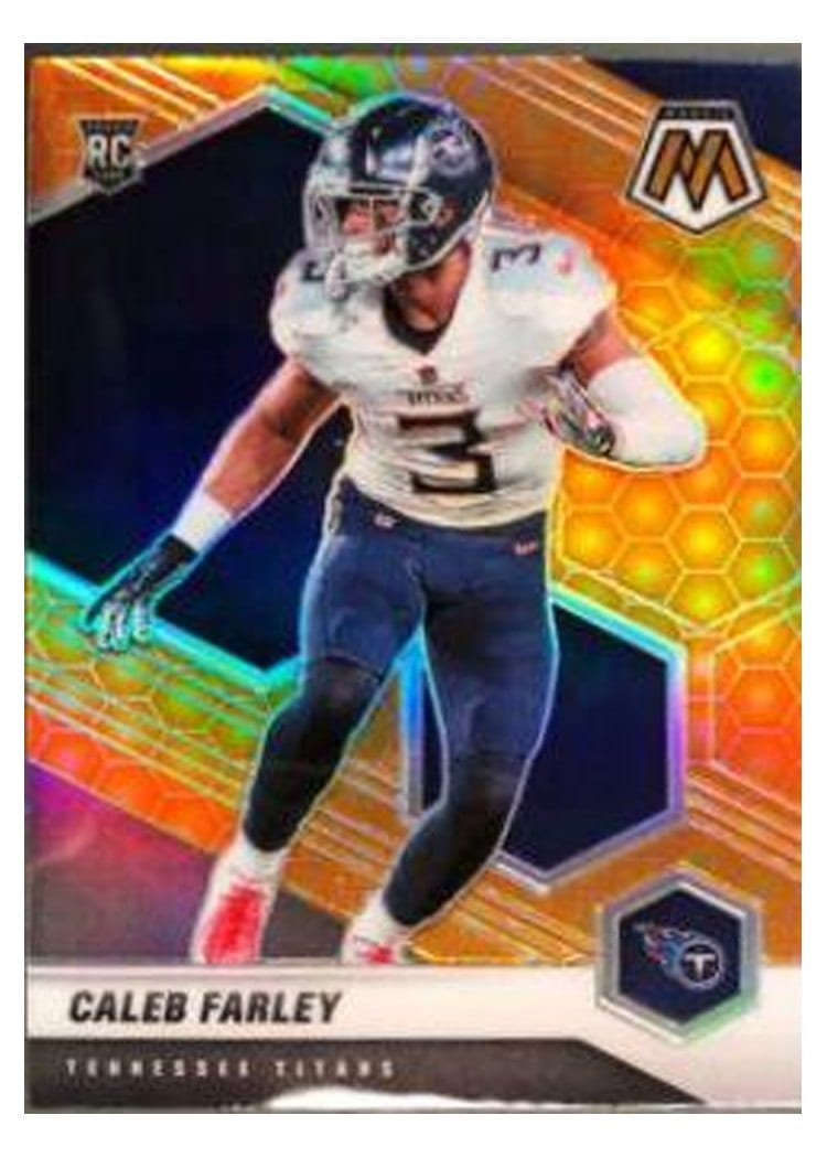 2021 Panini Mosaic Base Set Caleb Farley #345 card