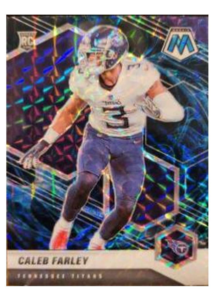 2021 Panini Mosaic Base Set Caleb Farley #345 card