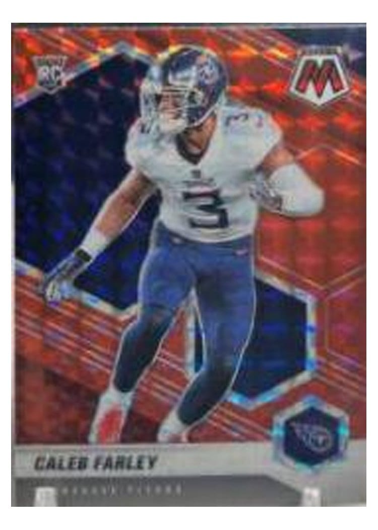2021 Panini Mosaic Base Set Caleb Farley #345 card
