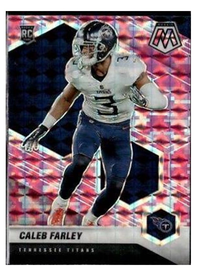2021 Panini Mosaic Base Set Caleb Farley #345 card