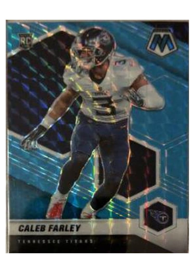 2021 Panini Mosaic Base Set Caleb Farley #345 card