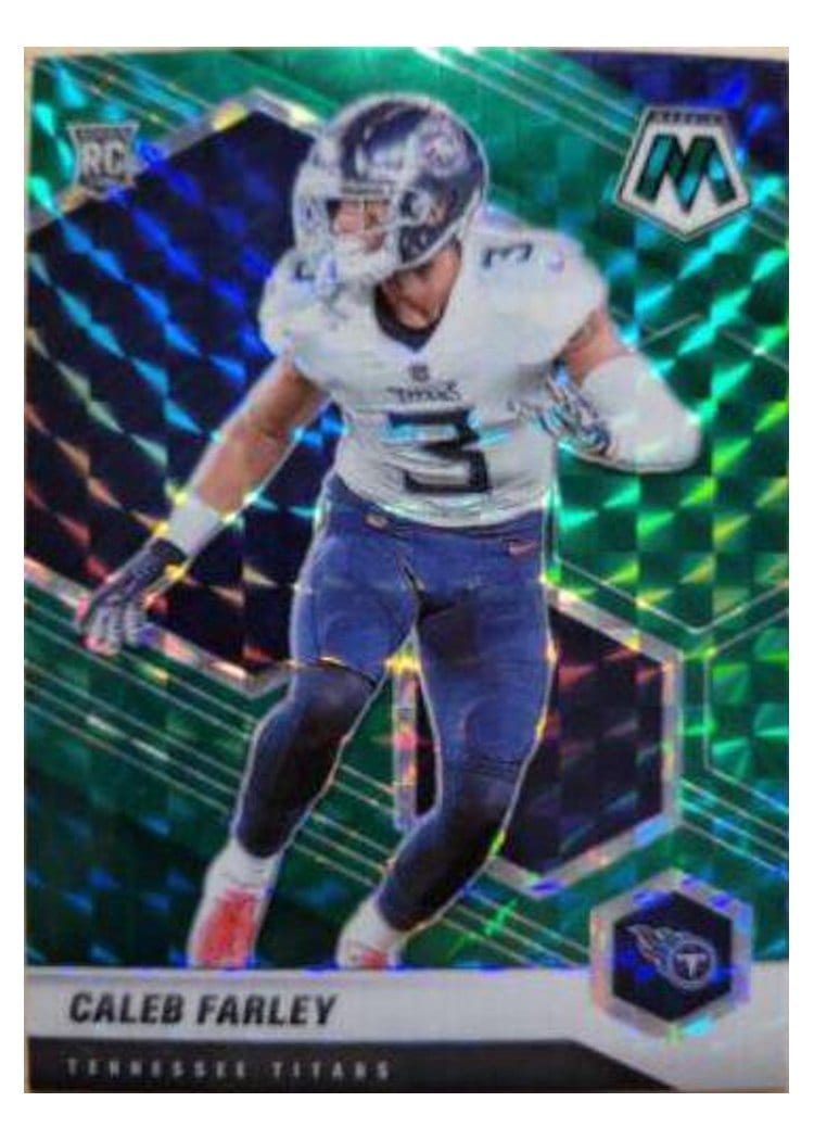 2021 Panini Mosaic Base Set Caleb Farley #345 card