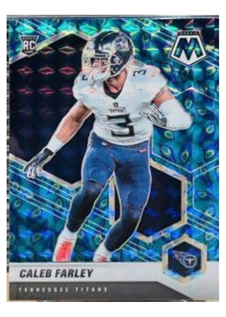 2021 Panini Mosaic Base Set Caleb Farley #345 card