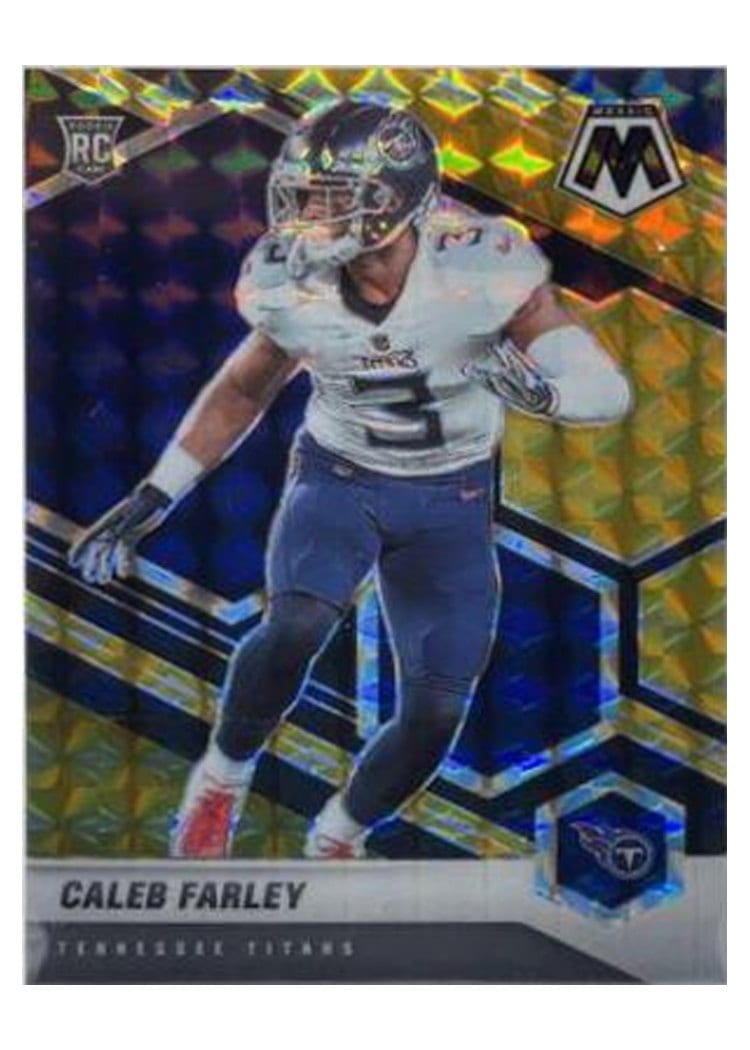 2021 Panini Mosaic Base Set Caleb Farley #345 card