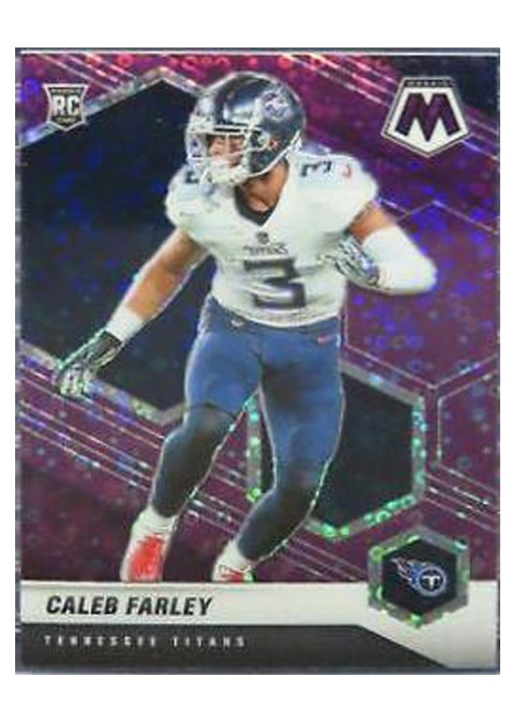 2021 Panini Mosaic Base Set Caleb Farley #345 card
