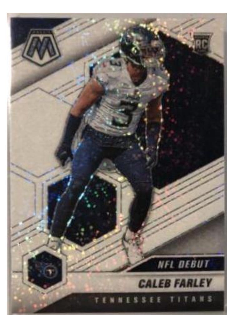 2021 Panini Mosaic Base Set Caleb Farley #345 card