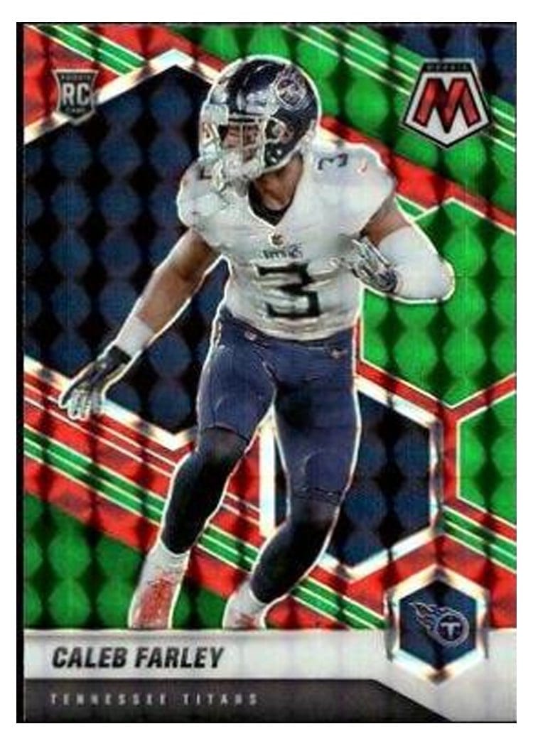 2021 Panini Mosaic Base Set Caleb Farley #345 card
