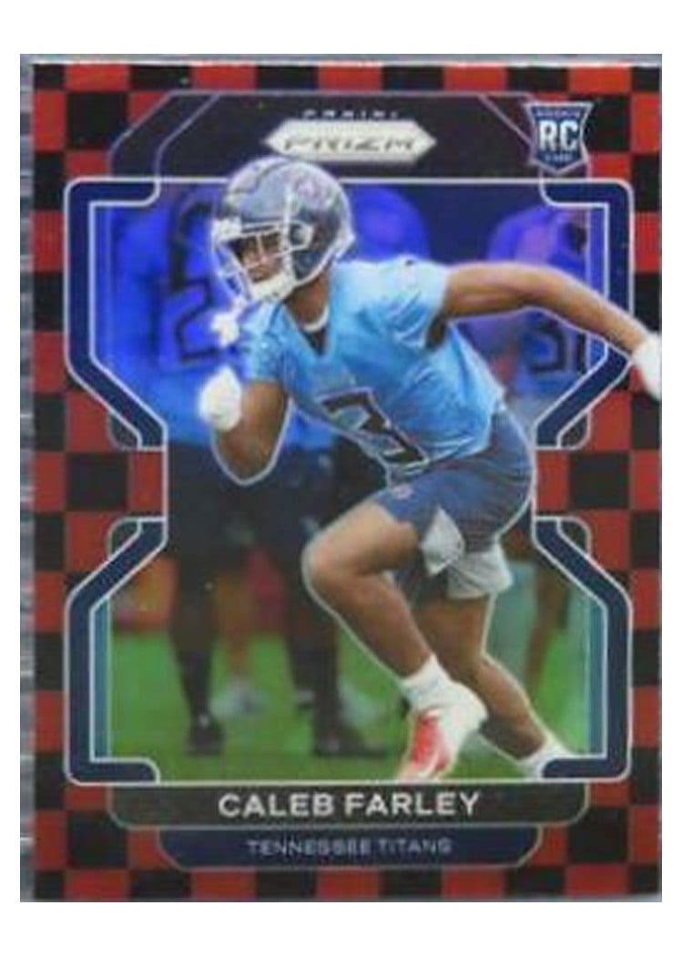 2021 Panini Prizm Base Set Caleb Farley #375 card