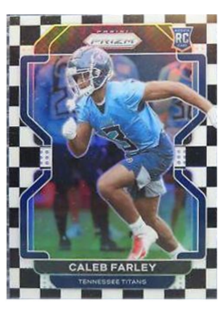 2021 Panini Prizm Base Set Caleb Farley #375 card