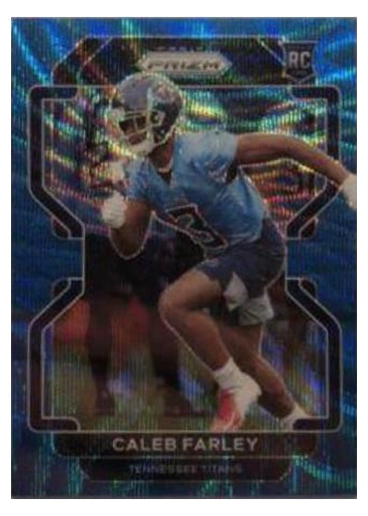 2021 Panini Prizm Base Set Caleb Farley #375 card