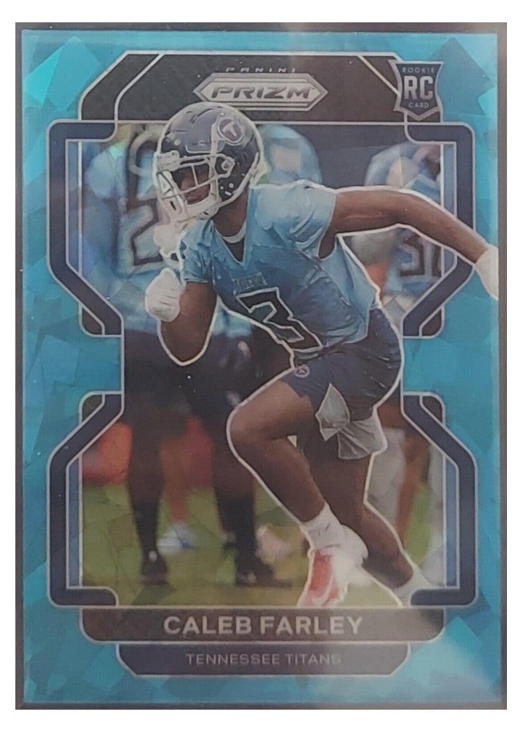 2021 Panini Prizm Base Set Caleb Farley #375 card