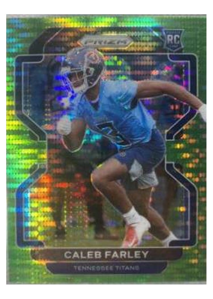 2021 Panini Prizm Base Set Caleb Farley #375 card