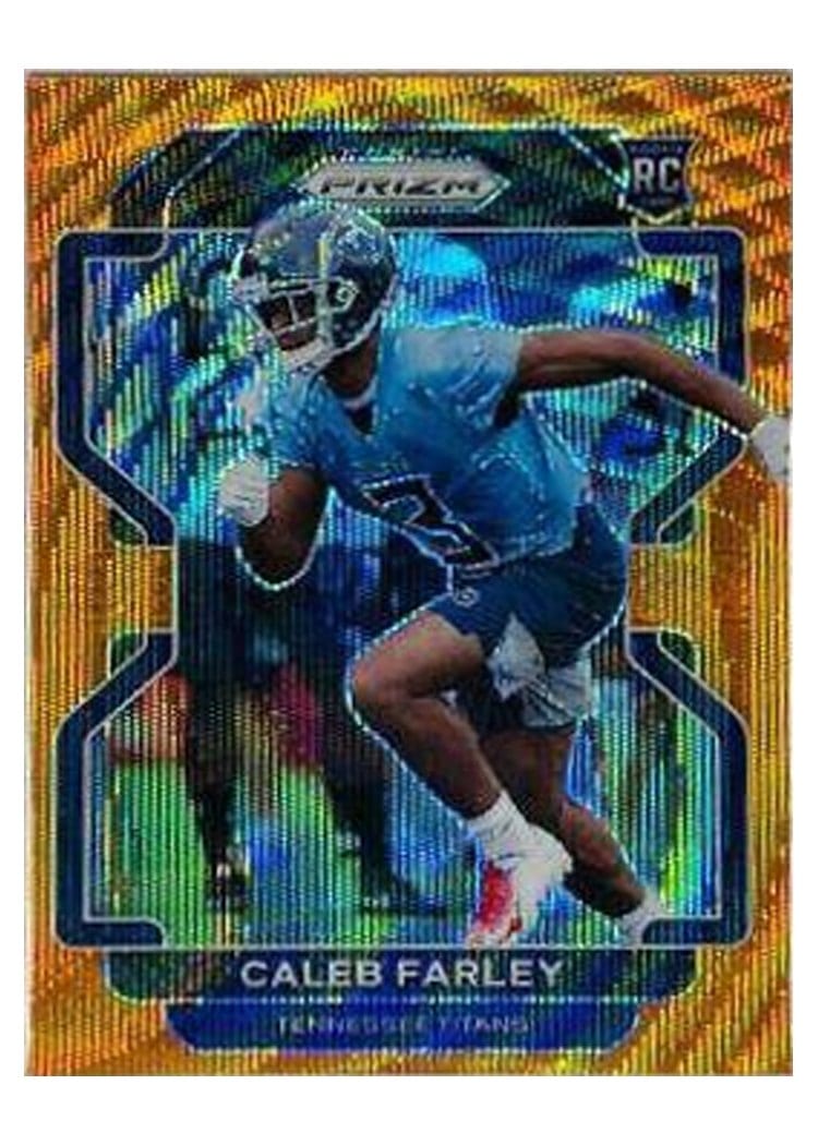 2021 Panini Prizm Base Set Caleb Farley #375 card
