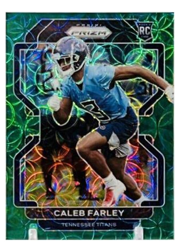 2021 Panini Prizm Base Set Caleb Farley #375 card