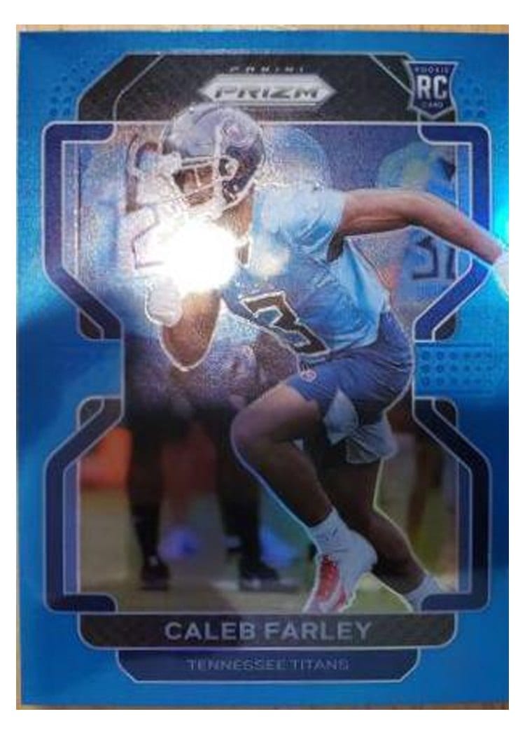 2021 Panini Prizm Base Set Caleb Farley #375 card