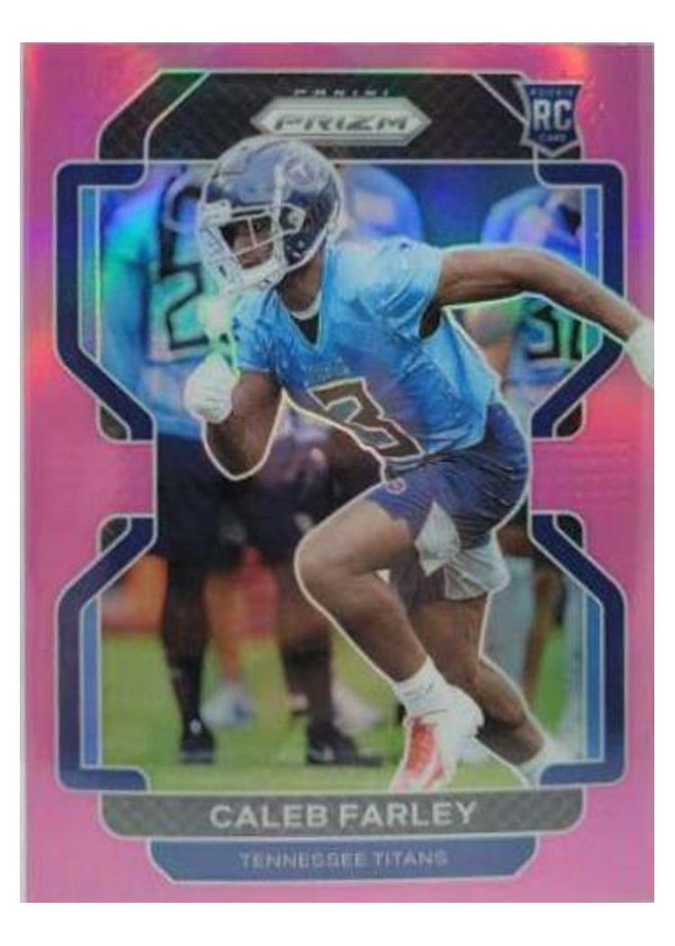 2021 Panini Prizm Base Set Caleb Farley #375 card