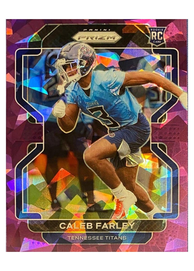 2021 Panini Prizm Base Set Caleb Farley #375 card