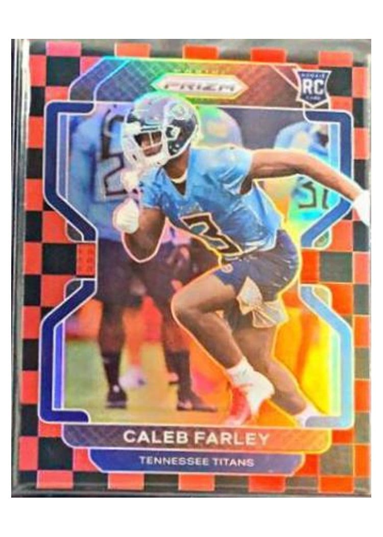 2021 Panini Prizm Base Set Caleb Farley #375 card