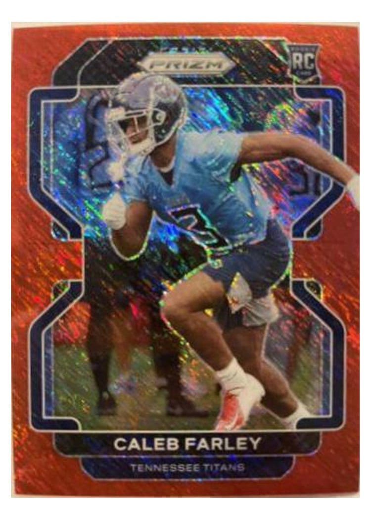 2021 Panini Prizm Base Set Caleb Farley #375 card