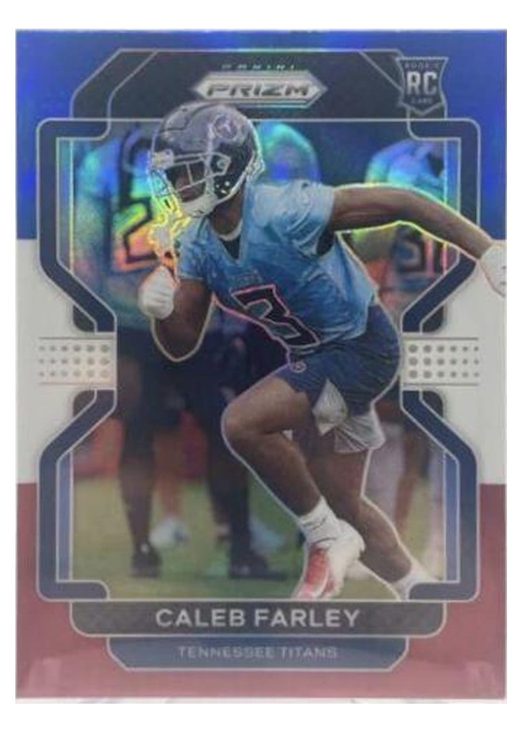 2021 Panini Prizm Base Set Caleb Farley #375 card