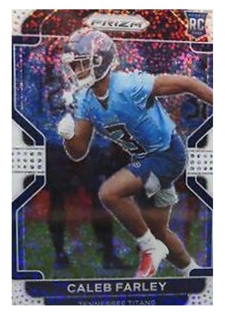 2021 Panini Prizm Base Set Caleb Farley #375 card