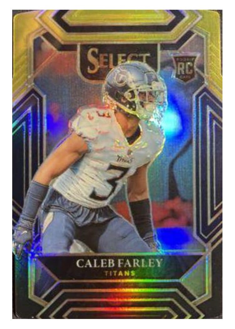 2021 Panini Select Base Set Caleb Farley #287 card