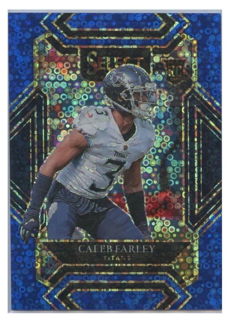 2021 Panini Select Base Set Caleb Farley #287 card