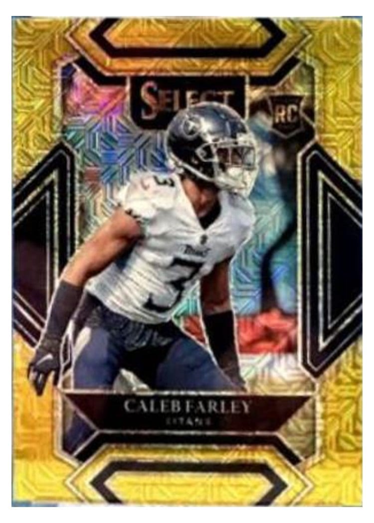 2021 Panini Select Base Set Caleb Farley #287 card