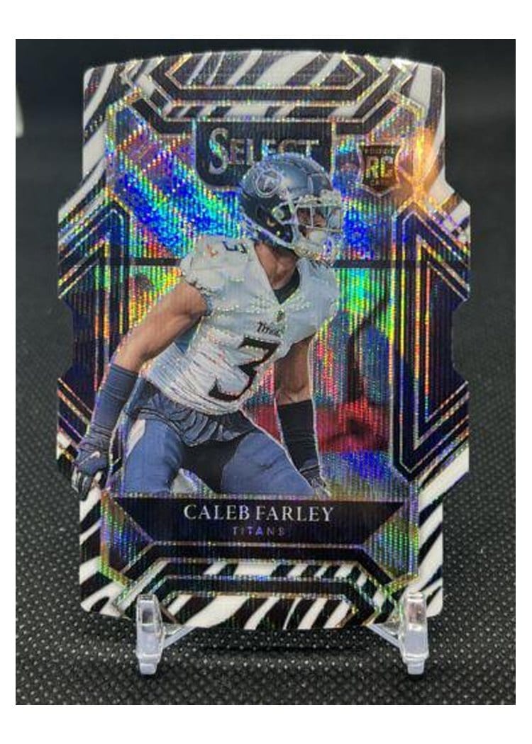 2021 Panini Select Base Set Caleb Farley #287 card